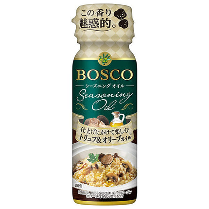 Nissin Oilio BOSCO Seasoning Oil Truffle & Olive Oil 90gPET x 15 pieces [Shipped in Japan]