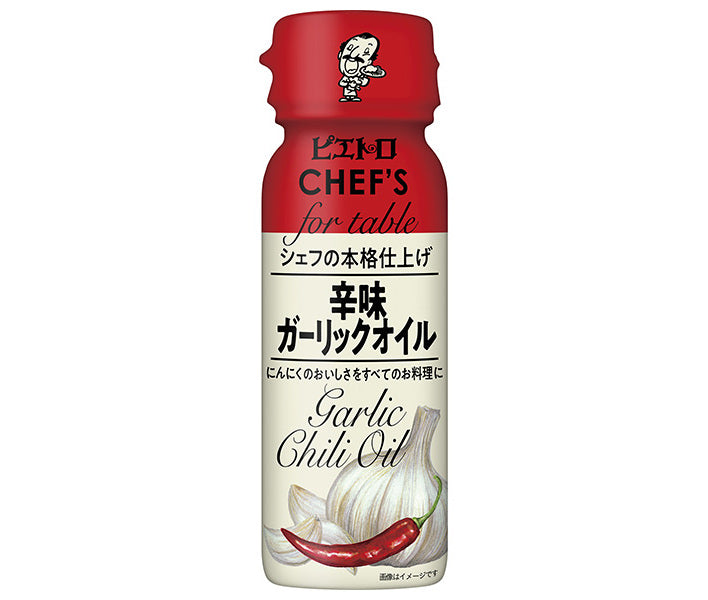 Nissin Oillio Pietro CHEF'S Spicy Garlic Oil 90g x 12 bottles 