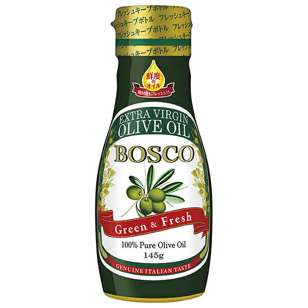 Nissin Oilio BOSCO Extra Virgin Olive Oil 145g x 12 bottles [Shipped in Japan]