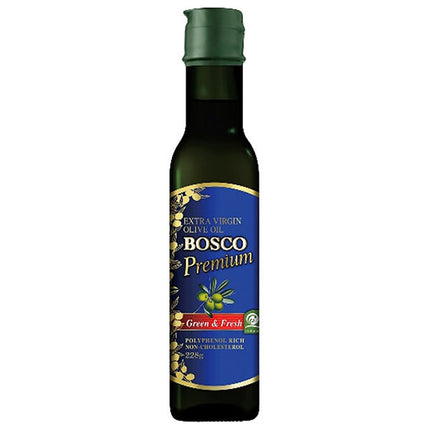 Nissin Oilio BOSCO Premium Extra Virgin Olive Oil 228g bottle x 12 bottles [Shipped in Japan]