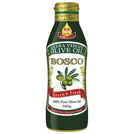 日清オイリオ BOSCO(ボスコ) エキストラバージンオリーブオイル 320g×8本入【日本出荷】