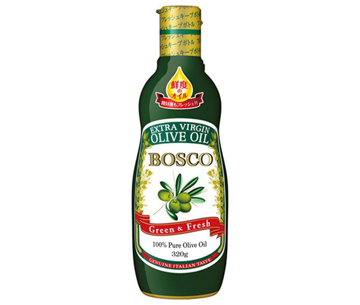 Nisshin Oillio BOSCO Extra Virgin Olive Oil 320g x 8 bottles