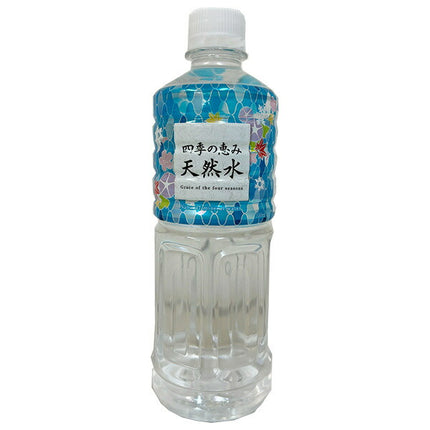 Mitsuuroko Blessings of the Four Seasons Natural Water 550ml PET bottles x 24 pieces [Shipped in Japan]