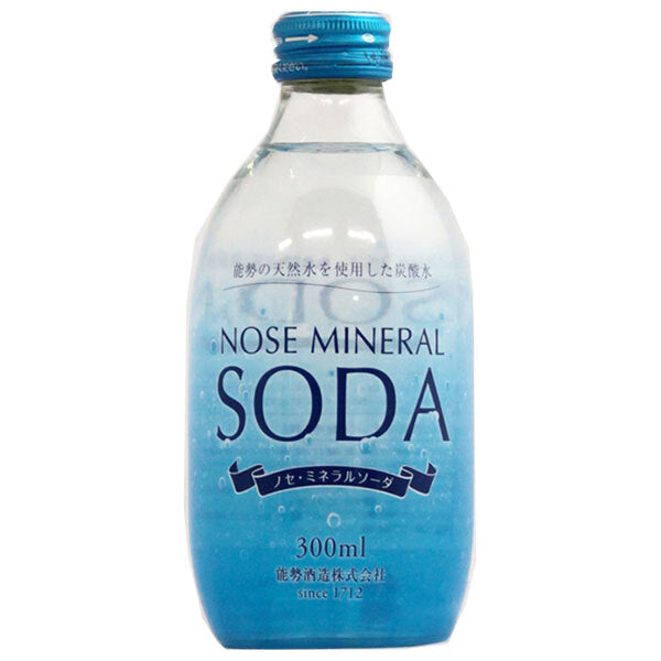 能勢酒造 能勢ソーダ 300ml瓶×24本入【日本出荷】