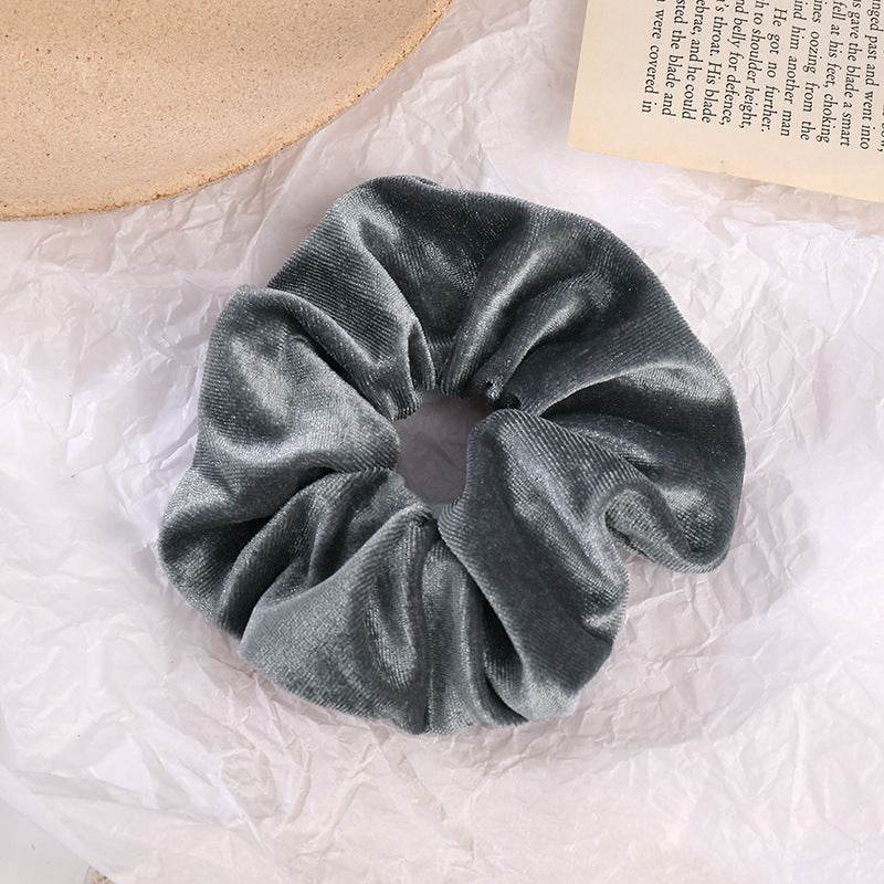 Fashion Velvet Scrunchies for Hair Ponytail Holder