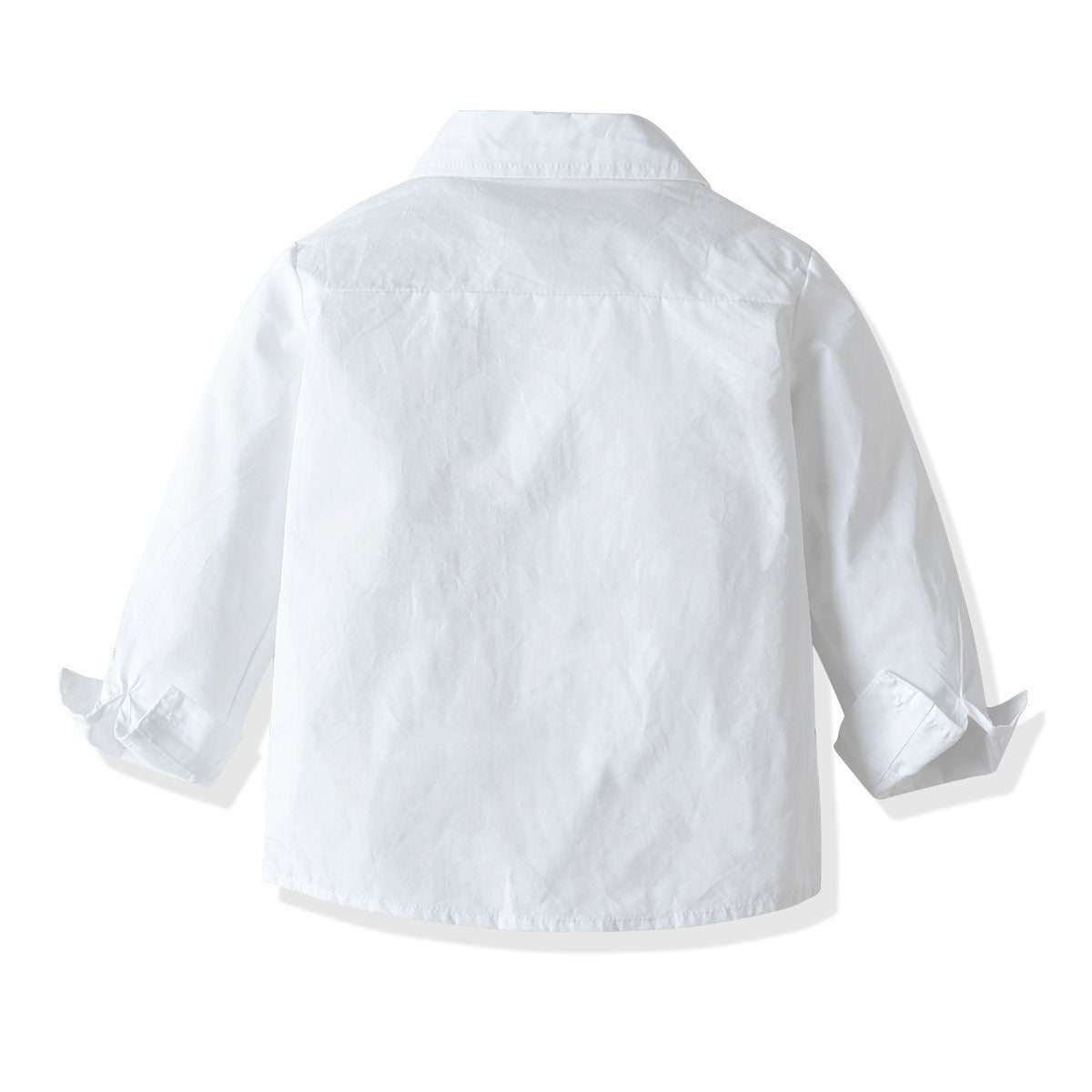 Boys' Formal Suit Set - Dress Shirt & Suspender Pants for Kids Canada USA
