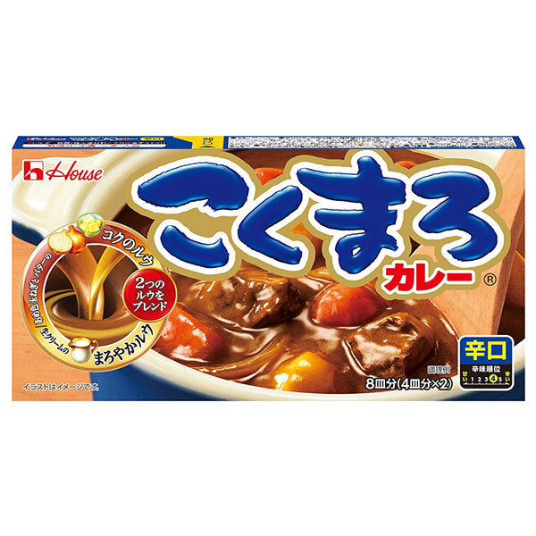 ハウス食品 こくまろカレー 辛口 145g×10個入【日本出荷】