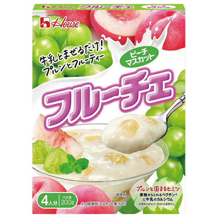 ハウス食品 フルーチェ ピーチマスカット 200g×30個入【日本出荷】