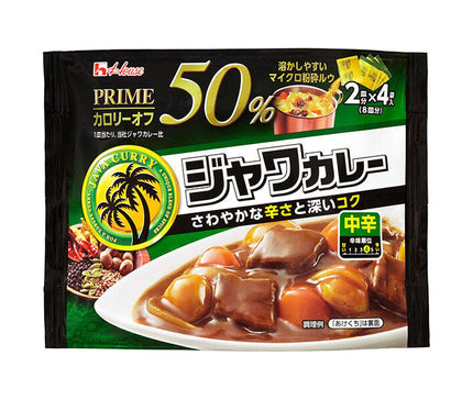 ハウス食品 プライム ジャワカレー 中辛 112g×6個入