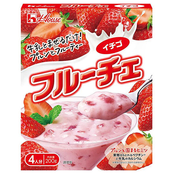 ハウス食品 フルーチェ イチゴ 200g×30個入【日本出荷】