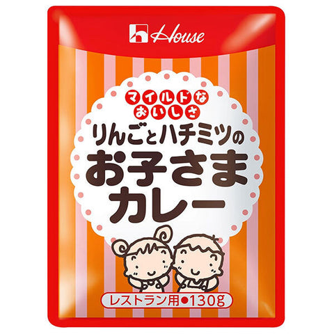 House Foods Apple and Honey Curry for Kids 130g x 30 bags