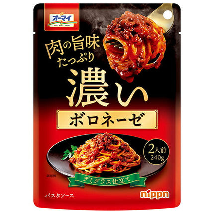 Nippun Oh My Dark Bolognese 240g x 12 bags [shipped in Japan]