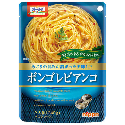 [11/25~ 10% off all products!!] Nippun Oh My Vongole Bianco 240g x 24 pieces