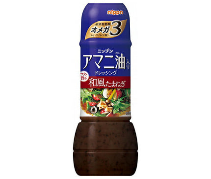 Nippun Nippun Vinaigrette à l'huile de lin Oignon de style japonais 300 ml x 12 bouteilles