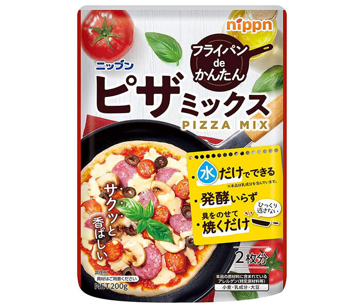 [11/25~ 10% off all products!!] Nippon Flour Mills Nippon Pizza Mix 200g x 16 bags