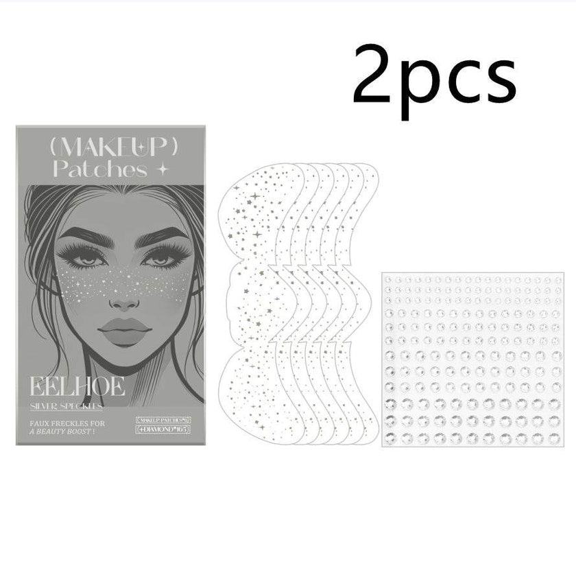 Glitter freckles - Speckles Makeup Patches  - Easy Freckles