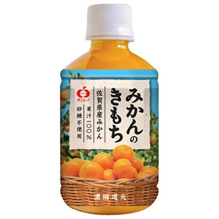 JA Beverage Saga Mikan no Kimochi 280ml PET bottle x 24 bottles 