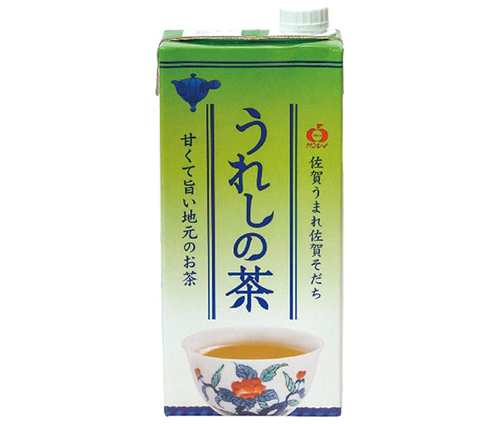 JA Beverage Saga Ureshinocha 1L paquet de papier x 6 pièces 