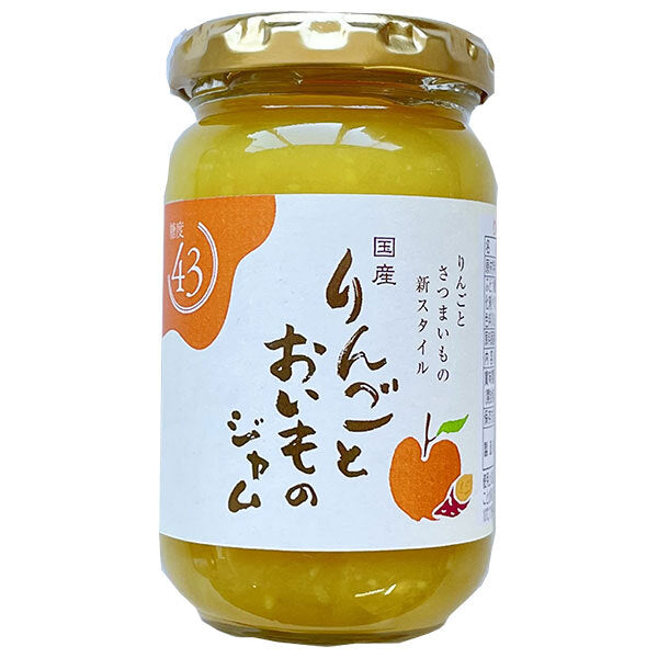 Izu Fermente - Confiture de pommes et de patates douces japonaises, 190g x 12 pots.