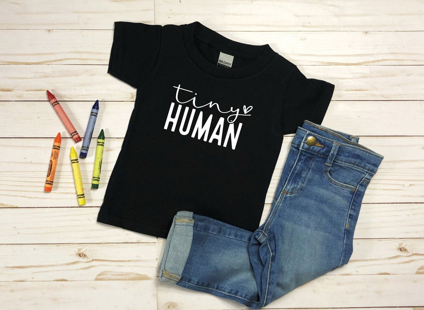 Tiny Human Tamer and Tiny Human Mommy and Me Matching T-Shirts