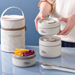 Portable Self-heating Japanese Multi Layer Thermal Insulated Lunch Box for Adult.