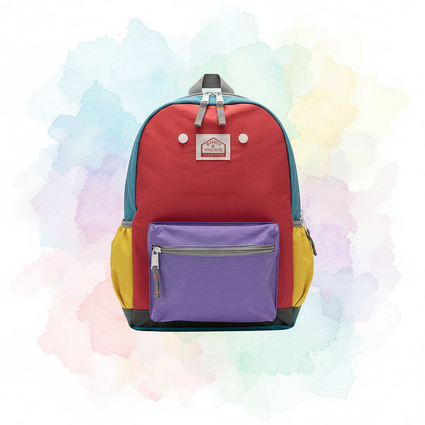 Children's Lightweight Canvas Backpack for Kids – Boys & Girls Spine Protection (Small & Large)