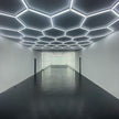Honeycomb Hexagonal Garage Light 110V, Bracket Mount, Single to Penta Hole Configurations
