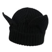 Devil Ears Thickened All Acrylic Knitted Beanie Hat