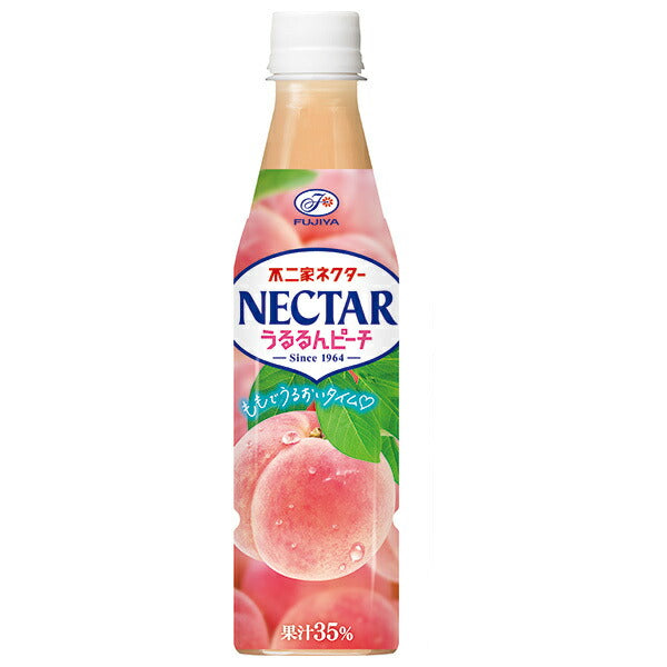 不二家 ネクター うるるんピーチ 350mlペットボトル×24本入【日本出荷】