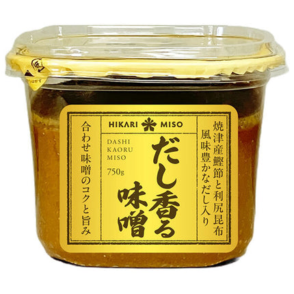 Hikari Miso Dashi Fragrant Miso 750g x 6 pieces [Shipped in Japan]
