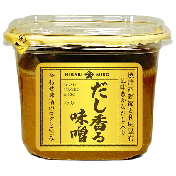 Hikari Miso Dashi Fragrant Miso 750g x 6 pieces [Shipped in Japan]