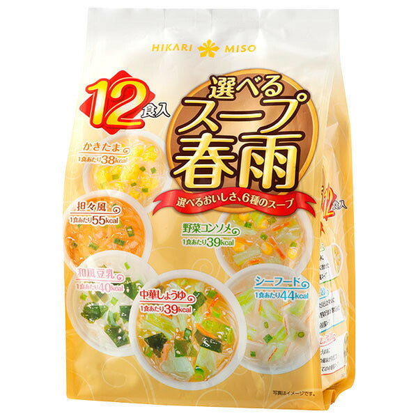 Hikari Miso Choice of Soup Vermicelli 12 servings x 8 bags [shipped in Japan]