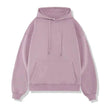 Plain Color American Retro Hoodie Pullover Sweatshirt Men
