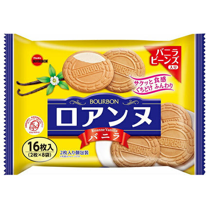 Bourbon Roanne Vanilla 16 pieces x 12 pieces [shipped in Japan]