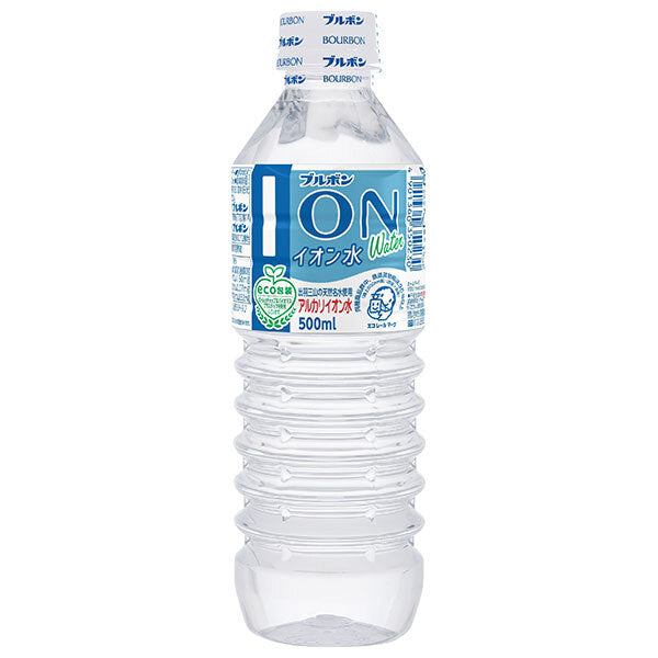 Bourbon Ion Water Soft Mineral Water 500 ml x 24 Bottles [Ships from Japan]