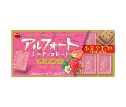 Bourbon Alfort Mini Chocolat Fraise 12 pièces x 10 pièces