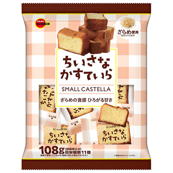 Bourbon Little Castella 108g x 12 bags [shipped in Japan]
