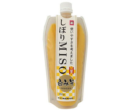 ヤマク食品 しぼりMISO 白みそ 350g×10袋入