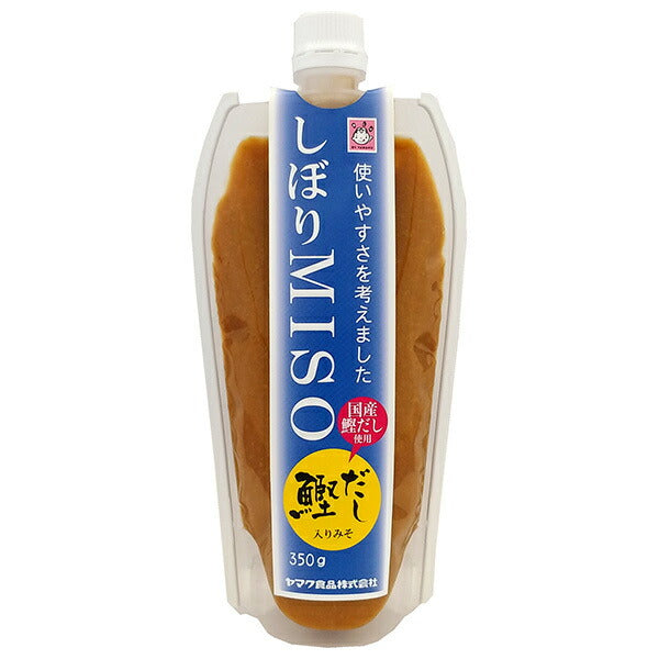 Yamaku Foods Shibori MISO with Japanese Bonito Dashi 350 g x 10 Bags [Ships from Japan]