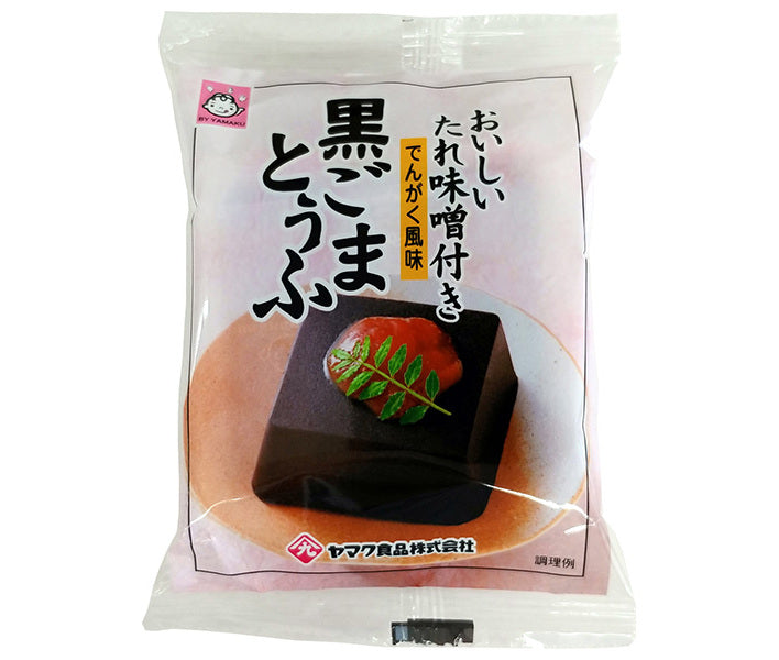 Yamaku Foods Tofu au sésame noir 100 g x 12 sachets 