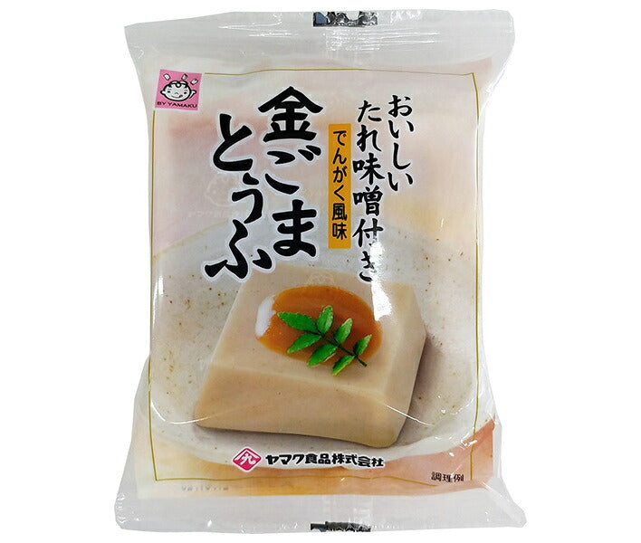 YAMAKU FOODS Golden Sesame Tofu 100g x 12 Packs [Ships from Japan]
