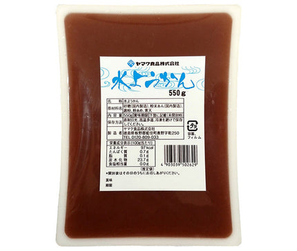 Yamaku Foods Mizuyokan 550g x 9 bags 