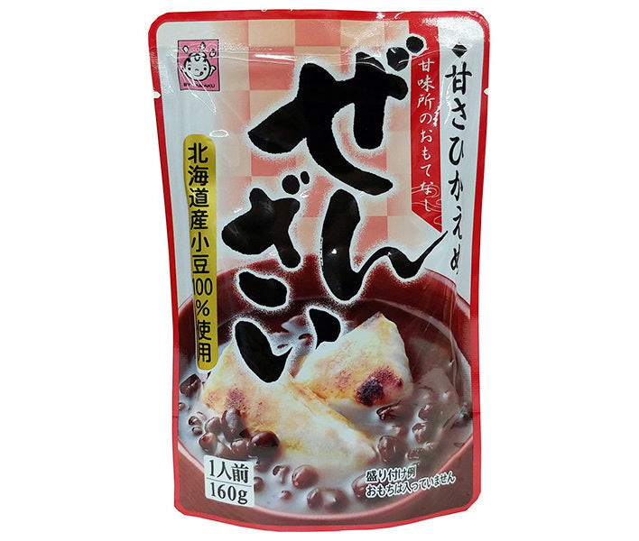 ヤマク食品 ぜんざい 160g×10袋入【日本出荷】
