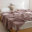 Waffle Cotton Yarn Air Conditioner Summer Cooling Duvet Solid Color Dormitory Comforter