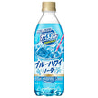 Pokka Sapporo Gabunomi Blue Hawaii Soda 500ml plastic bottle x 24 bottles [shipped in Japan]