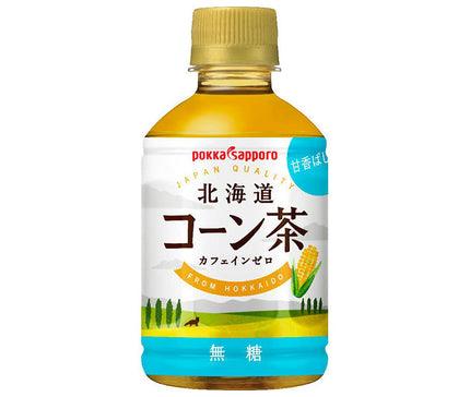 ポッカサッポロ 北海道コーン茶 HOT&COLD 275mlペットボトル×24本入【日本出荷】