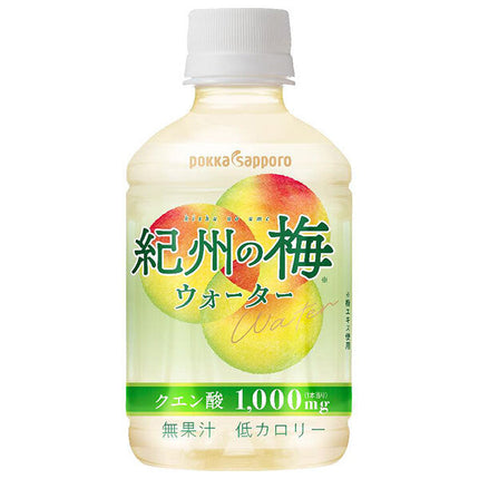 Pokka Sapporo Kishu plum water 270ml plastic bottles x 24 bottles [shipped in Japan]