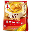 ポッカサッポロ じっくりコトコトこんがりパン濃厚コーンポタージュ 3食入×10袋入