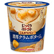 POKKA SAPPORO Rich Clam Potage with Toasted Bread Instant Soup, 28.3 g x 6 Cups [Ships from Japan]