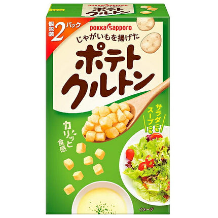 ポッカサッポロ じゃがいもを揚げた ポテト クルトン 12.0g(2P)×30個入【日本出荷】